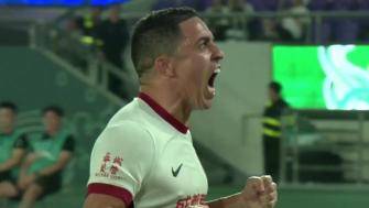 這球漂亮！羅慕洛圓月彎刀破門(mén)，蓉城2-0浙江?
