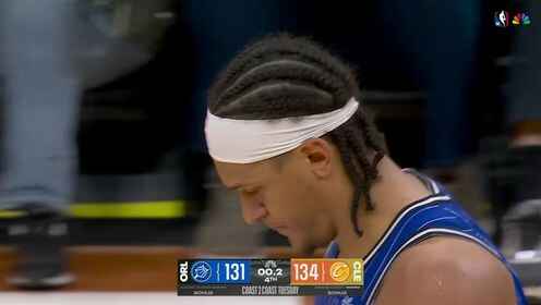 錄播實錘了？騎士VS魔術比賽進行至最后0.8秒 突然迷之回放?？