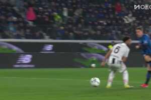  尤文傳球再次被斷！帕薩利奇禁區內打門變線破門！