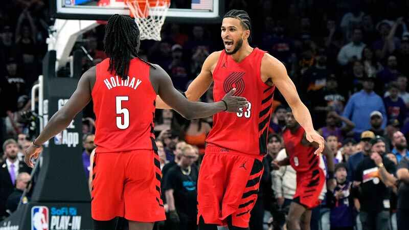 04月15日NBA附加賽2 開拓者 - 太陽 全場錄像