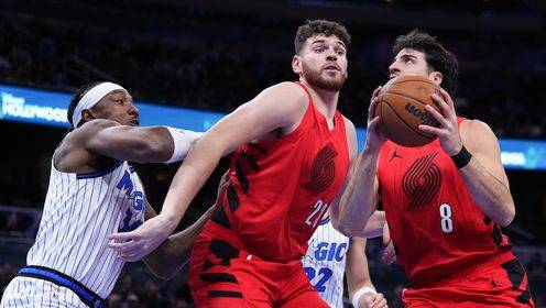 ?贝恩三分绝杀！魔术险胜开拓者 杨瀚森一连5场DNP 班凯罗28+9