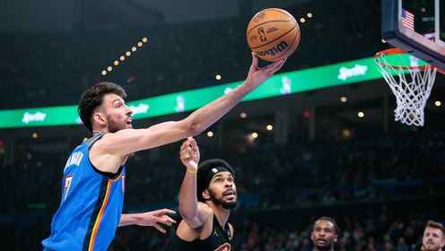 ??雷霆21記三分終結騎士7連勝 切特17+15 哈登20+9 米切爾20+7