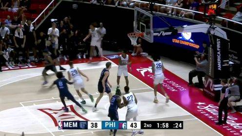  🏀夏联-明茨26分&连拿5分杀死比赛 伯顿23+9 76人险胜灰熊