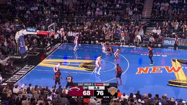 ??尼克斯勝熱火 唐斯39+12+4 沙梅特生涯新高36分 鮑威爾38分