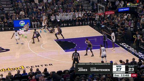 🏀国王加时擒下森林狼 德罗赞33分 小萨缺战 爱德华兹43+7