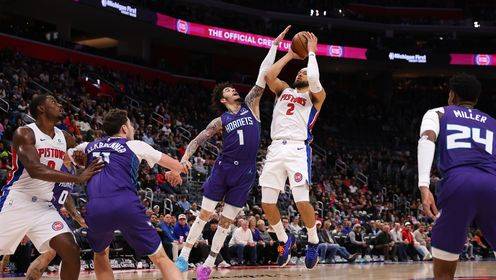 🏀活塞轻取黄蜂 康宁汉姆22+10+10 杜伦19+11 鲍尔14中3&6犯