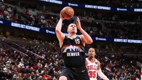 ??約基奇三雙超大O+22+14+17 掘金輕取公牛止3連敗 穆雷28+11