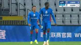 [进球视频]3-1！上海申花再起高球，拉唐后点推射得手！