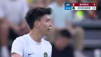 [进球-咪咕] 玉米”连线！米神直塞助攻王钰栋小角度破门