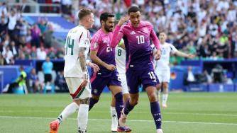  欧洲杯-德国2-0匈牙利取两连胜提前出线 京多安传射穆西亚拉破门