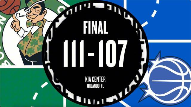 ??綠軍復仇魔術 杰倫·布朗27+5 班凱羅28+6 小瓦格納17中5