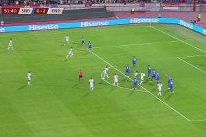 英格蘭3-0塞爾維亞！戈登遠(yuǎn)射門將脫手，孔薩補(bǔ)射破門
