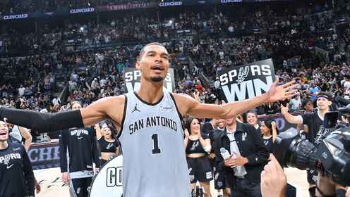 一劍封喉！文班亞馬高難度單打后仰絕殺 全場20中10砍34分12板3斷