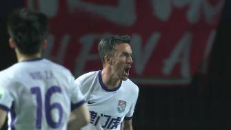 津门虎2-1反超河南！中场断球+快速反击 基莱斯破门打入赛季第8球