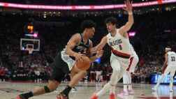 [腾讯全场集锦]?马刺逆转2-1开拓者 哈珀27+10 阿夫迪亚16罚19分 文班缺阵