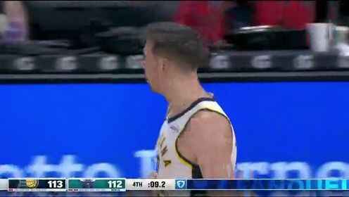 教練1000勝終于來了！西卡飛身上籃關鍵兩分 麥康奈爾搶斷定勝