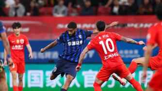 [咪咕全场集锦] 大胜终结3轮不胜！海港4-0三镇 蒋光太复出即破门 三镇近5轮4负