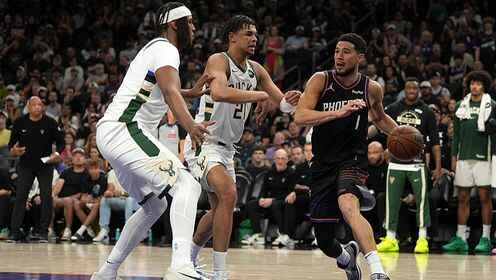 ??雄鹿擊落太陽 羅林斯26+10+7 杰倫&middot;格林24分 布克17中4