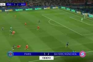 [进球视频]火力太猛！维蒂尼亚精准长传，阿什拉夫助攻K77破门