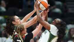 WNBA常规赛 康涅狄格太阳 59 - 77 西雅图风暴 全场集锦