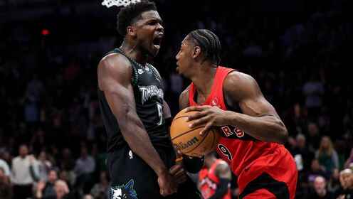 ??森林狼力擒猛龍迎5連勝 愛德華茲22分 蘭德爾17+8 巴雷特25+6