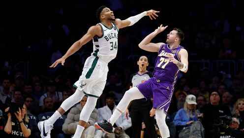 ??字母1斷1帽拒絕湖人逆轉 詹姆斯26+9+10 東契奇25中8&致命6犯