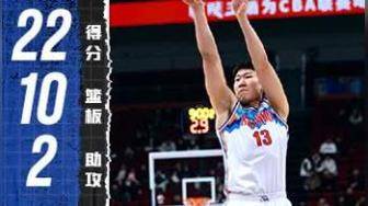  高效兩雙！李炎哲13中10拿下22分10籃板