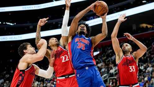 ??快船19分逆轉(zhuǎn)殘陣活塞！小卡26+8 哈登19分&20中4 科林斯25+7