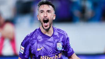 中超-津门虎1-0泰山 王大雷扑点难救主基莱斯破门刘洋送点