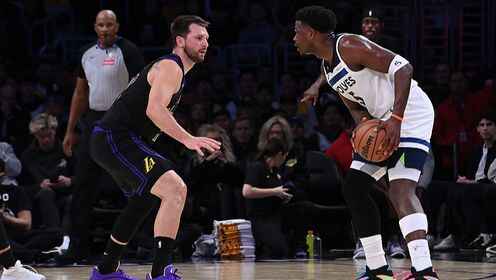 ??湖人賽季三殺森林狼 東契奇31+11+11 里夫斯31+7+8 華子15中2