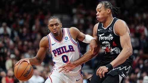 ??76人半場80分復仇猛龍 馬克西33分 恩比德27+8+7失誤