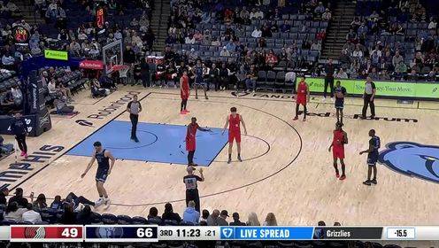 楊瀚森接連助西索科三分、卡馬拉扣籃