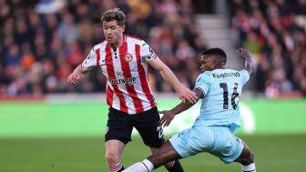 英超-布伦特福德3-1送伯恩利4连败 蒂亚戈双响瓦塔拉破门+造点