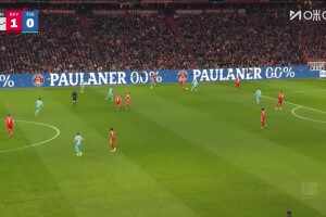  諾伊爾傳球失誤被斷！克拉馬里奇推射破門扳平！