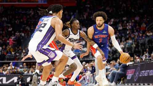 ??活塞8人上雙送國王5連敗 坎寧安29+11 威少13+4