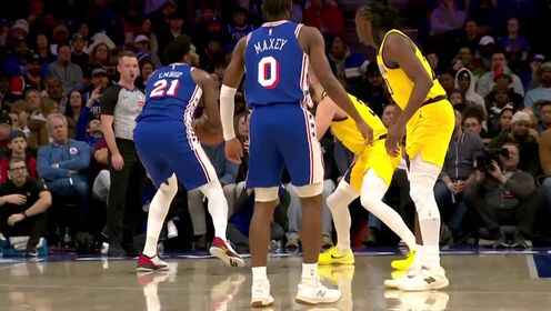 高效表現！恩比德17中10&罰球10中9 得到30分9籃板4助攻