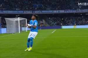 [进球视频] 那不勒斯开场7分钟取得领先！阿利松-桑托斯内切低射近角得手！