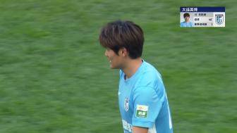  大连3-0领先玉昆 刘祝润内切连过3人低射破门
