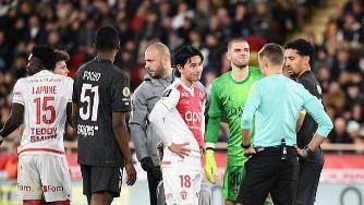 法甲-十人摩纳哥1-0终结大巴黎3连胜 南野拓实制胜科雷尔染红