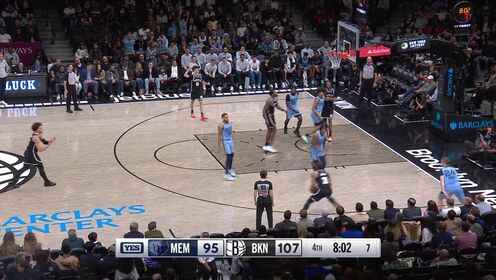 ??籃網(wǎng)輕取灰熊 阿巴基18分 夏普19+5 呂佩爾生涯新高20分