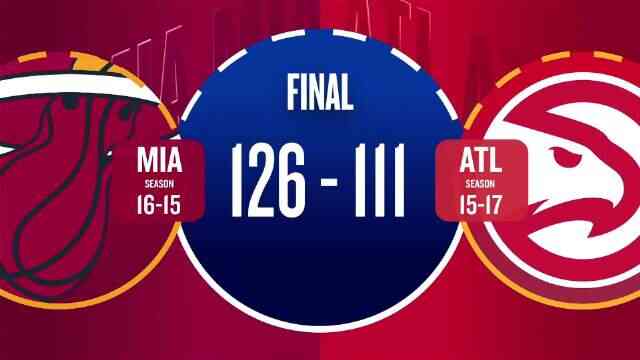 ??熱火送老鷹5連敗 鮑威爾25+7+5 希羅&熱巴缺戰(zhàn) 約翰遜24+9+10