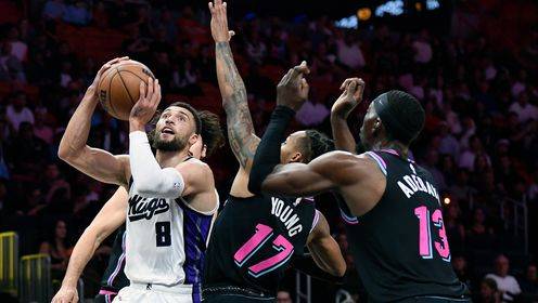 ?国王大胜热火终结4连败 拉文42+6 威少12+10 哈克斯27+6+6