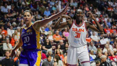 [腾讯集锦]WNBA常规赛 洛杉矶火花  101 - 86  康涅狄格太阳 全场集锦
