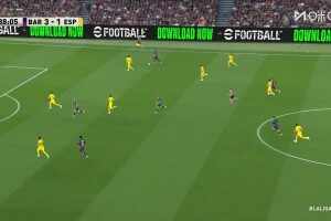 巴薩4-1西班牙人！德容挑傳后點，拉什福德凌空端射破門