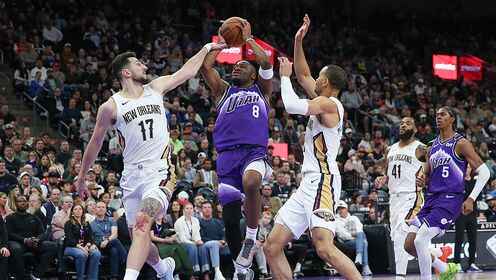 ??鵜鶘再勝送爵士5連敗 薩迪克&middot;貝24+6 錫安傷退 喬治復(fù)出17分