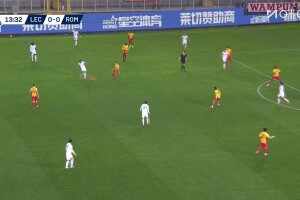 [进球视频]顶级射术！埃文·弗格森迎球转身贴地斩破门，罗马1-0领先