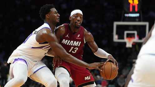 ??爵士7人上雙險勝熱火 小賈倫22+5 維金斯26+5 阿德巴約23+11