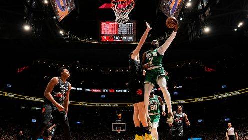 穩！杰倫-布朗vs猛龍全場貢獻30+8+5集錦