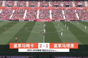 西甲-穆里奇絕殺 皇馬1-2爆冷不敵馬略卡5連勝遭終結