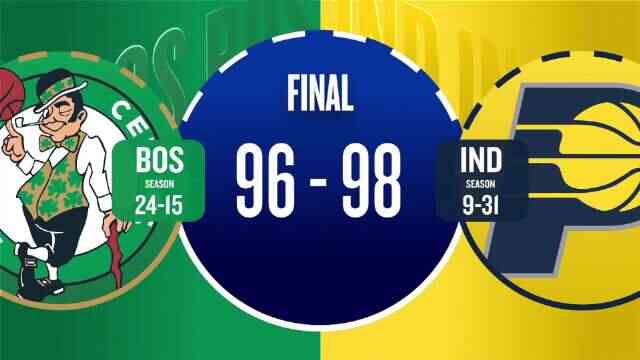 ??步行者險勝綠軍迎三連勝 西卡拋投準絕殺 赫夫20分 布朗缺戰